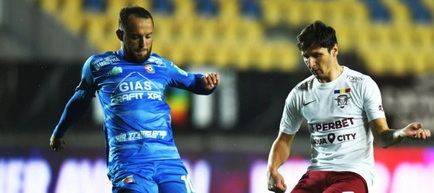 Liga 1 - Etapa 16: Chindia Târgovişte - Rapid Bucureşti 2-2